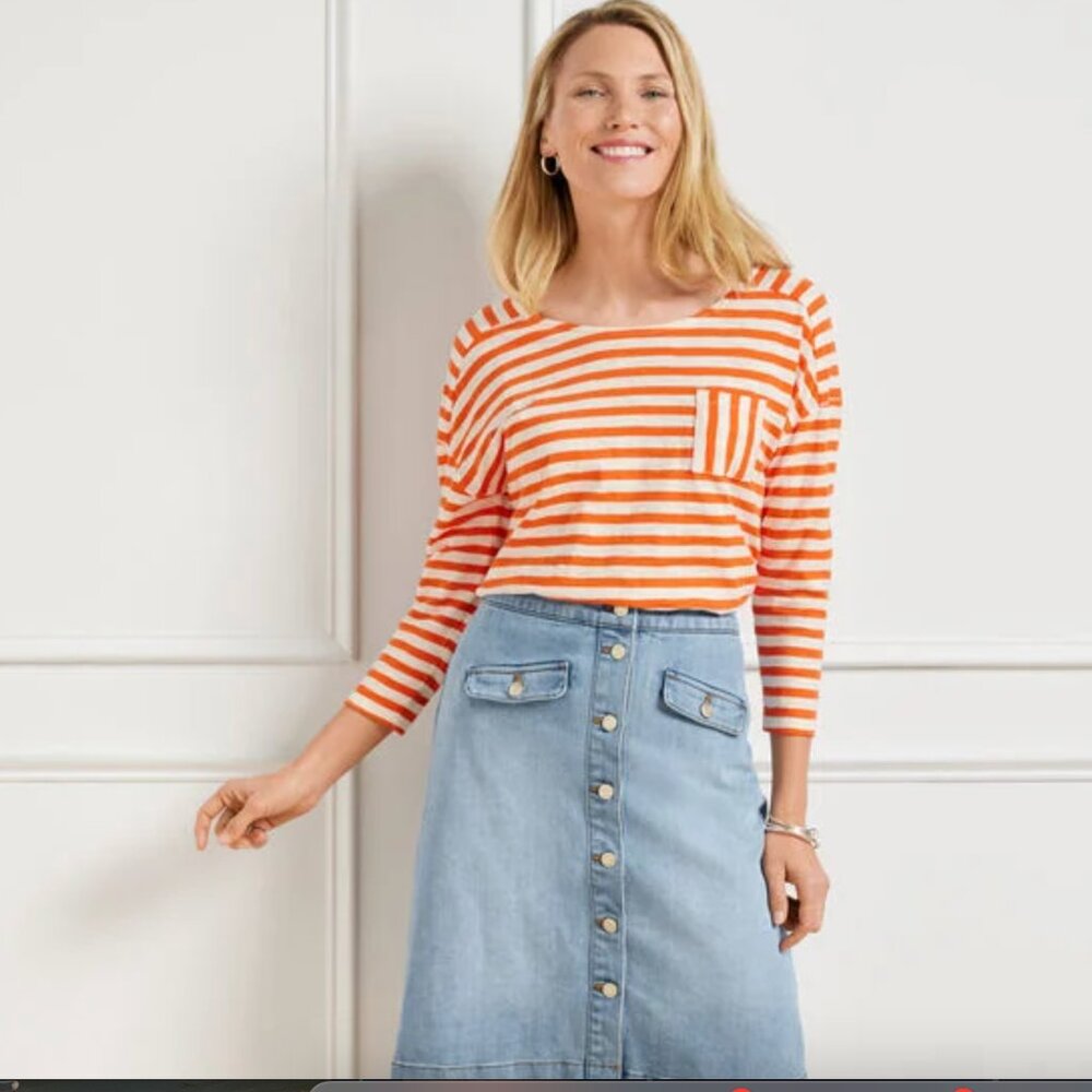 Denim skirt